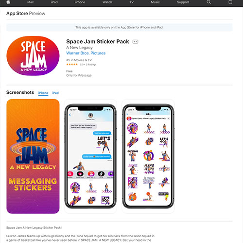 Space Jam: A New Legacy @kal_pc - Download Stickers from Sigstick